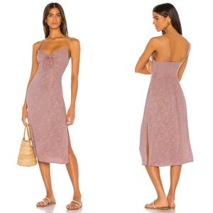 NWT L*SPACE Amanda Dress in Dusty Rose